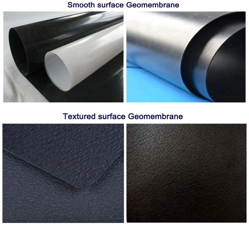 Akwarium 2 mm Geomembrana HDPE o wysokiej wytrzymałości mechanicznej Staw zaporowy 1