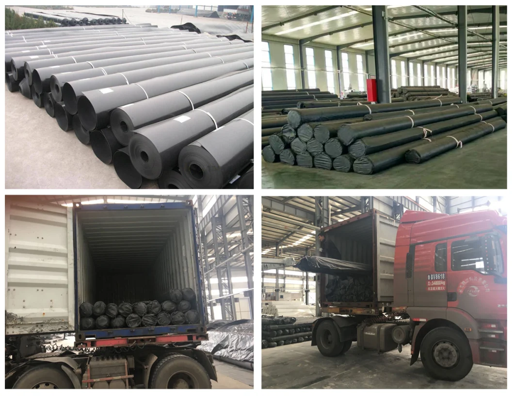 Akwarium 2 mm Geomembrana HDPE o wysokiej wytrzymałości mechanicznej Staw zaporowy 3