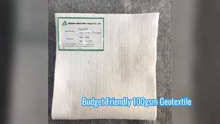 100gsm Geotextile Cost Effective Municipal Landscape Solution