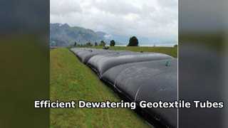 PP Woven Geotextile Dewatering Tubes for Efficient Sludge Removal