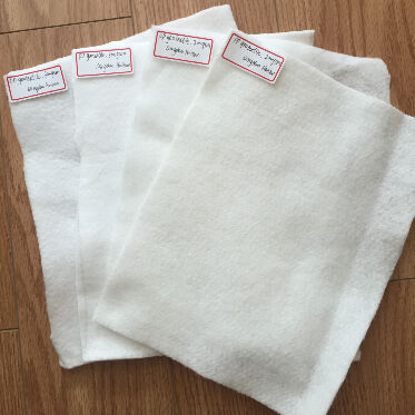 Pet/PP Staple/Short Fiber Needle Punched Non woven Geotextile for Temporary Access Road Stabilization