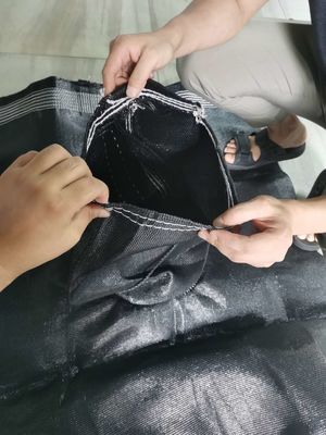 Zindywidualizowane geotekstilne rurki odwodniające odporne na wysokie temperatury i 0,2-0,8 mm otwarte rozmiary dla dostosowanych potrzeb odwodniania