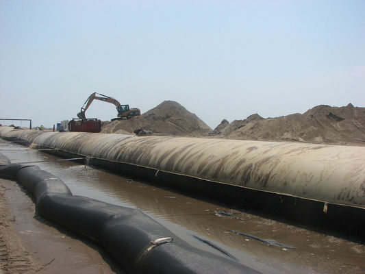 Długość zamówiona Geotextile Dewatering Tubes for Dewatering Of Sewage Sludge Otwarty rozmiar 0.2-0.8mm Zamówione
