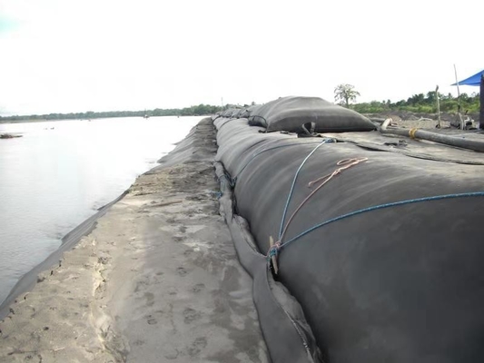 Lekkie C12.6L25 Doskonała odporność na promieniowanie UV Geotextile Dewatering Tubes For Dewatering