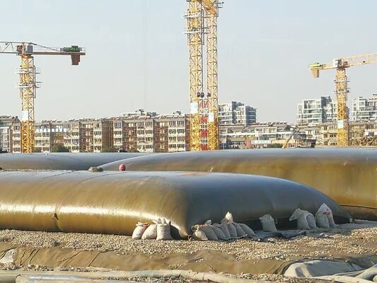 Geowłóknina o rozmiarze porów 0,4 mm Geowłókninowe rękawy odwadniające zaprojektowane z doskonałą odpornością chemiczną zapewniającą wydajność odwadniania