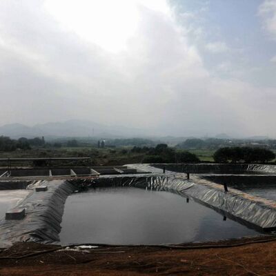 Bezpieczne dla ryb pokrycie geomembranowe HDPE do stawów do nawadniania rolniczego
