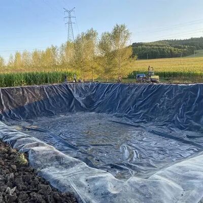 Zbiornik na wodę deszczową Wyściółka z geomembrany HDPE do podziemnego przechowywania