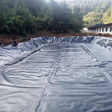 Zbiornik na wodę deszczową Wyściółka z geomembrany HDPE do podziemnego przechowywania