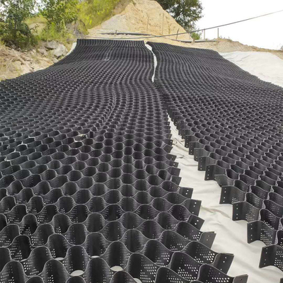 Podjazd HDPE Geocell Grid Grid Stabilizacja gleby Ściany oporowe Geocell