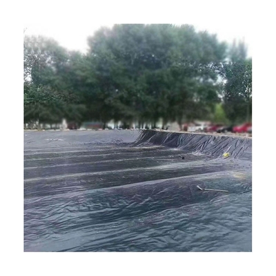Hodowla ryb LDPE Geomembrana Liner Czarna tkana plastikowa wyściółka o dużej wytrzymałości