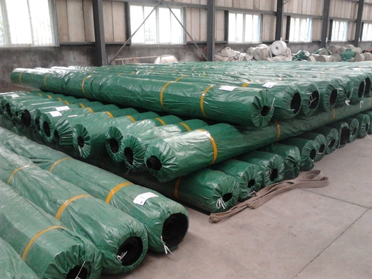 1,5 mm 2 mm Plastikowa folia z geomembraną PVC ISO9001 Składowisko na farmie rybnej