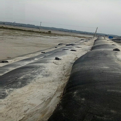 Lekkie C12.6L25 Doskonała odporność na promieniowanie UV Geotextile Dewatering Tubes For Dewatering