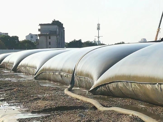 Odwadniająca rura z geowłókniny Geobag PP PET Geotube do filtra mułu Filtr piaskowy Coastal Berm