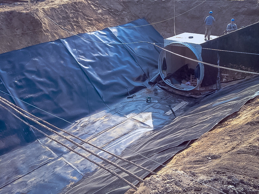 0,2 mm PVC Geomembrana Liner Dach Składowisko Basen Staw HDPE Dam Liner