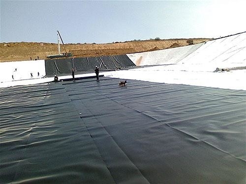 00,1-3,0 mm Grubość Geomembrana o odporności na ciśnienie hydrostatyczne ≥1,0Mpa