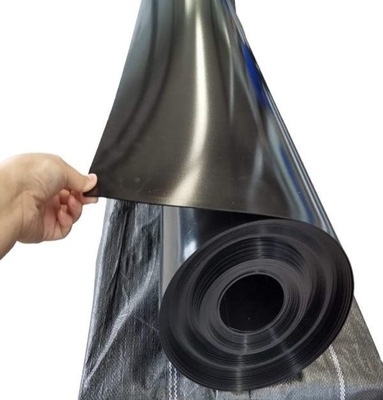 Wysoka wytrzymałość na rozciąganie HDPE Geomembrane Liner 0,1-3,0 mm grubość dla ostatecznej ochrony