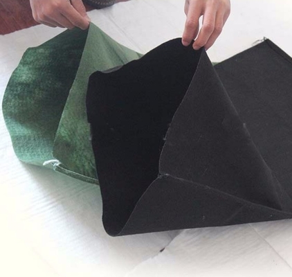 Nietoksyczny PP Geowłóknina Geobag Non Woven 200g-1400g Zielony Czarny